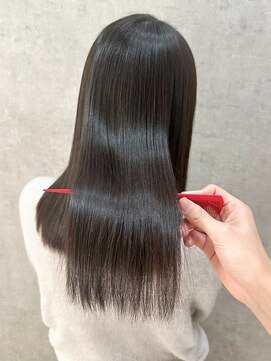 テトテ 三宮店(Tetote) 【tetote三宮/五熊】艶髪ストレート/矯正系髪質改善