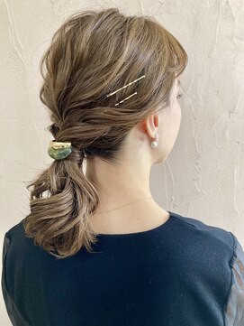 オブジェ(OBJET) 結婚式お呼ばれセット　編み下ろし