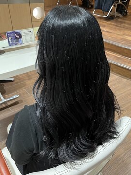 ユニックス 赤羽店(UNIX) 透明感が出せるブルーブラック