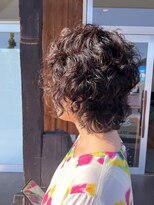 ヘアーワークス ボナ(HAIR WORKS bona.)&nbsp;大人のエイジングケア パーマ 白髪染め白髪ぼかし ショートボブ