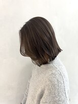 小森谷,セミディ,カール,グレーベージュ,シアーカラーh51