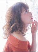 ☆月曜営業☆ojiko.大人可愛いゆるふわミディアムボブ