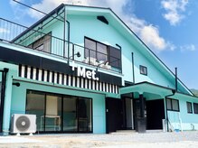 タスメット(+Met.)の雰囲気（ティファニーブルーの可愛い外観が目印☆髪質改善/縮毛矯正/岡山）