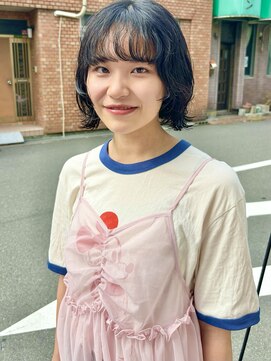 ヒカリス ヘアー 相川店(HIKARIS hair) ボブ/顔周りレイヤー/パーマ/くるくるパーマ