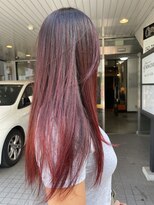 ヘアアンドスペース ベロン(hair&space velon)&nbsp;チェリーコークカラー