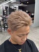 エデアンホンテン メンズサロン(EDEAN 本店 （旧：EDEAN 上通）) 熊本メンズカラー　ハイトーンカラー　ミルクティーカラー