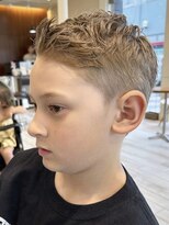 クラップス 横須賀中央店(CLAPS) ベリーショートメンズマッシュツイストパーマボウズツーブロック