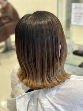 アースコアフュールボーテ 佐倉店(EARTH coiffure beaute) 外ハネスタイル