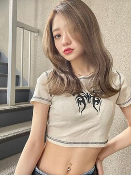 ロンドルピナス 小倉(Lond Lupinus) ミルクティーベージュ/美髪のススメ/外ハネボブ/北九州