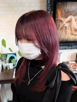 ボアップ 難波店(boappu) #ボルドーカラー#レッドカラー#イルミナカラー