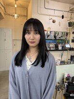 ピノ(pino.)&nbsp;ブルーブラックダークネイビーダークグレイ黒髪