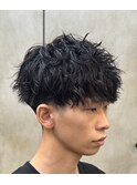 マッシュ×強めツイスパ