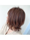 外ハネレイヤースタイル