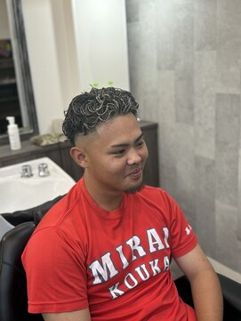 バーバークラフト ジャック(BARBER CRAFT jack) メッシュ、パーマ