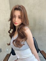 エース (ACE) ACE横浜 ブラウンカラー×巻き髪スタイル