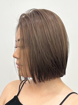 ルイ(ROUIS produced by LUCK 津田沼) ROUIS 津田沼 ボブミルクティーベージュ/ヘイリーボブ