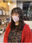 ロングパーマ／海外風パーマ/くるくるパーマ