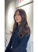 ブリーチハイライト髪質改善ダブルカラーレイヤーカット/新宿駅