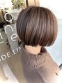 コードライン 総社店(CODE.LINE) 大人抜け感ハイライト前下がりボブ