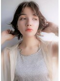 軽めボブ＋高発色イルミナカラー//溝口美容院オージュアサロン