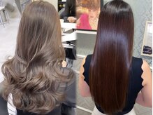 韓国ヘアを彩る圧倒的な艶髪は美髪縮毛矯正から♪前髪カット/韓国/くびれ/顔周り/新潟/新潟/レイヤーカット