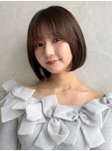 AFLOAT GINZA【伊藤潤】丸みボブ/前髪カット/顔周りカット