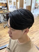 ヘアスタジオ ロメオ(hair studio Romeo) ナチュラルセンターパート