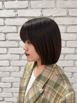 パトゥ 京都四条烏丸(patou) ぱつっと◎切りっぱなしボブ