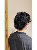 銀座八 【銀座メンズカット】銀座八×ロッドパーマ<理容室>