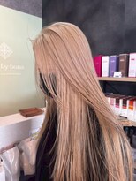 ノーヴァ バイ ボナ 前橋店(nova by bona) 【パサつきゼロ】ケアブリーチで叶える絹ツヤハイトーン