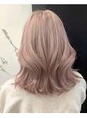 ピンクホワイトベージュ
