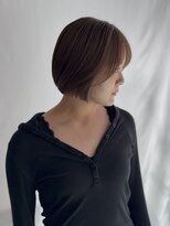 クレーデヘアーズ 相田店(Crede hair's)&nbsp;#大人の前下がりショートボブ×丸みショート