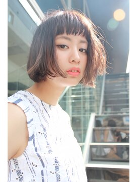 クーエフー(coo et fuu) 【coo et fuu 表参道】ワイドバングなタンバルモリ、ボブ 藤沢