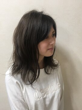 アンダンテヘアケアアンドデザイン(Andante HAIR care&design) ゆるふわ外国人風ダークアッシュ