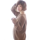 着物も◎デジタルパーマ&イルミナカラーのヘルシーレイヤーボブ