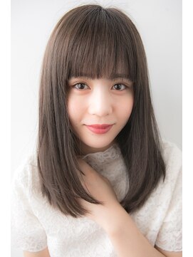 ナチュラルストレート 秋冬カラー 担当野島 L ユーフォリア銀座 銀座三丁目 Euphoria のヘアカタログ ホットペッパービューティー