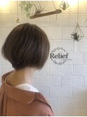 【Relief】ツヤショートボブ