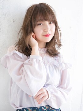 ルティア 池袋(Lutia) ミルクティーベージュ　エアリーレイヤー