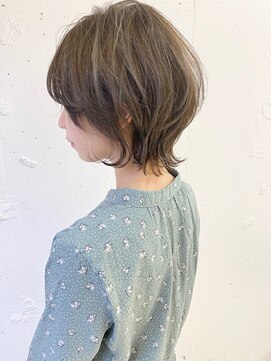 ヴェイン 渋谷(vain) 【vainオフィスハイラト】360°小顔ショートウルフ×ハイライト