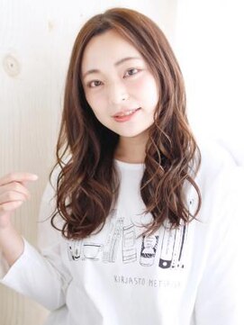 ナル 白山神社参道通り店(nalu) Aラインのセミウエットミックスカール