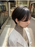 収まるラウンド大人ショート