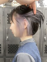 ギークス(GEEKS)&nbsp;【GEEKS渋谷】インナーカラー/ぱっつんボブ/20代30代/イメチェン