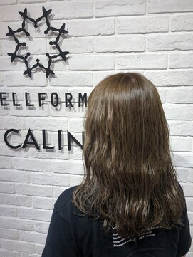 ヘア スパ ビューティー エールフォルム(HAIR SPA BEAUTY YELLFORME) 透明感オリーブグレージュカラー