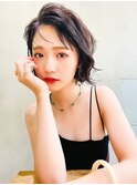 Lien☆外ハネレイヤーミディ×かき上げバング　立川