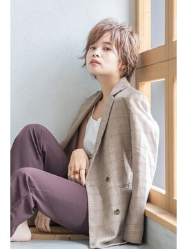 トティア 元町三宮(Totia) 【Totia元町・三宮】大人スパイキーショート×カーキアッシュ