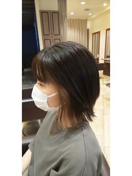 カムバイネオリーブ 溝の口店(Cam by neolive) 【溝の口　neolivecalme】  インナーカラー　　ベージュ