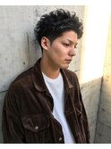 【丸山　翔】メンズショートスタイル×人気スパイラルパーマ