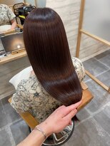 ジーナ 船橋(Zina)&nbsp;大人かわいい20代30代40代小顔ショコラベージュ１Zina船橋