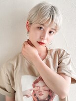 マセナ(Masena)&nbsp;ホワイトブロンドショート