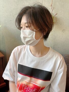 エム インターナショナル 春日部本店(EMU international) ふんわりハンサムショートでお洒落ショートに